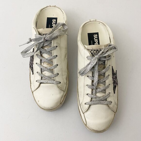 Golden Goose GGDB Sneakers Mules Shoes - Picture 1 of 15